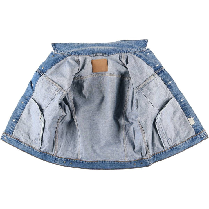 Vintage Levi's denim jacket, made in Canada, size L, men's size L cotton blue type Vintage Second Hand