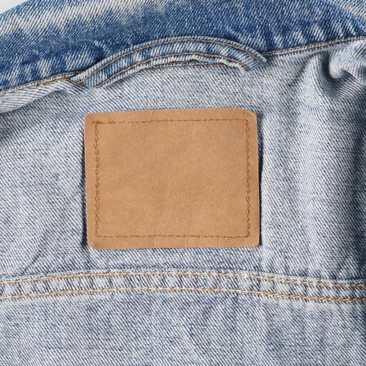 Vintage Levi's denim jacket, made in Canada, size L, men's size L cotton blue type Vintage Second Hand