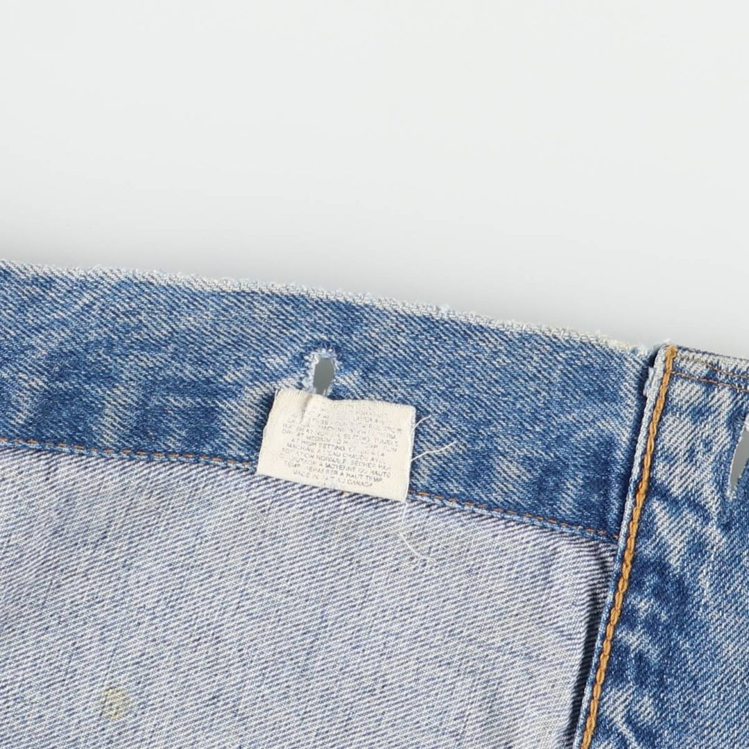 Vintage Levi's denim jacket, made in Canada, size L, men's size L cotton blue type Vintage Second Hand