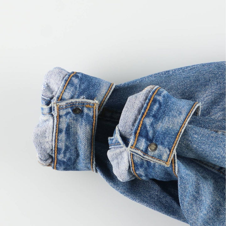 Vintage Levi's denim jacket, made in Canada, size L, men's size L cotton blue type Vintage Second Hand