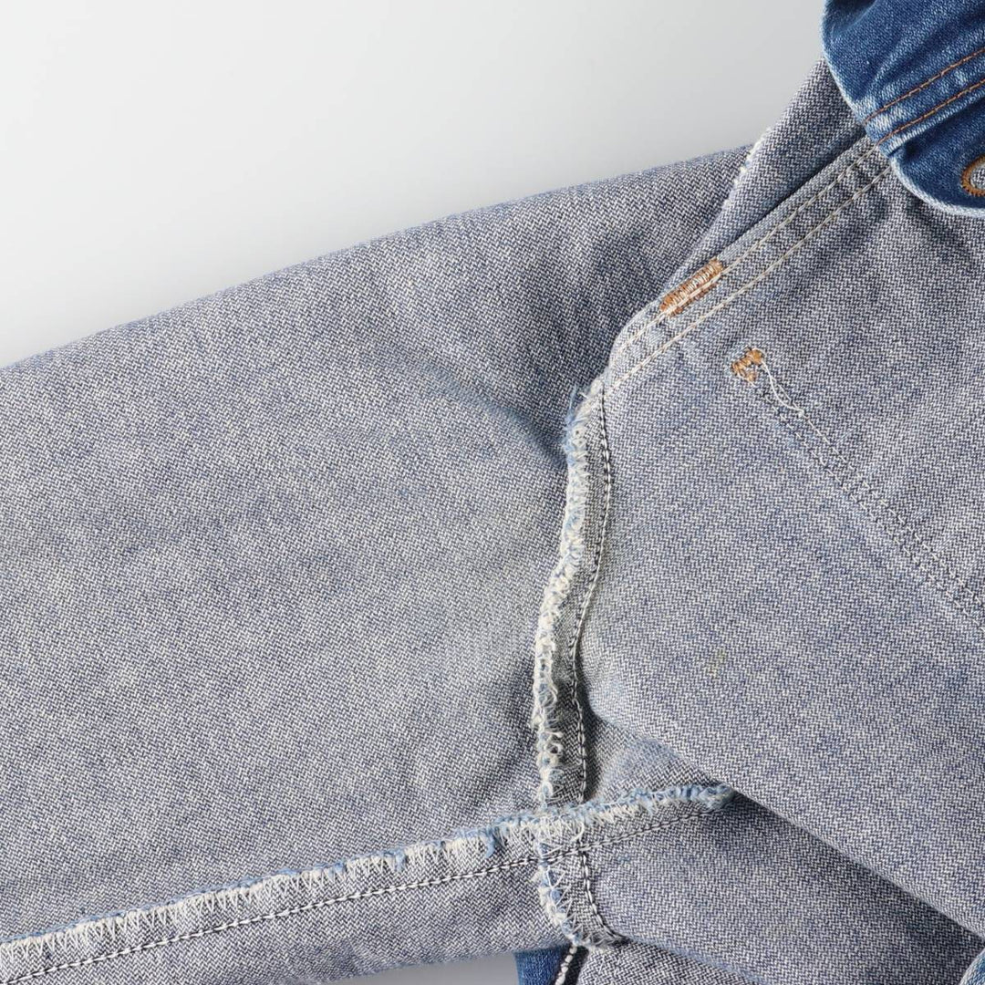 80'S Maverick denim jacket, made in USA, men's size M, vintage cotton blue type Vintage Second Hand