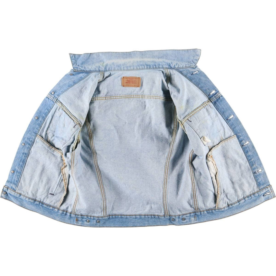 Vintage 1990'S Levi's 70506-0214 denim jacket, made in the USA, size M. cotton blue type Vintage Second Hand