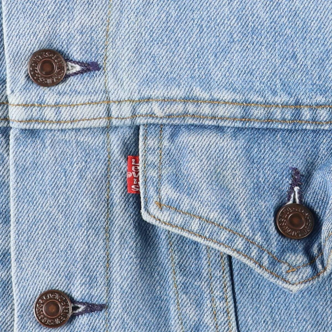 Vintage 1990'S Levi's 70506-0214 denim jacket, made in the USA, size M. cotton blue type Vintage Second Hand