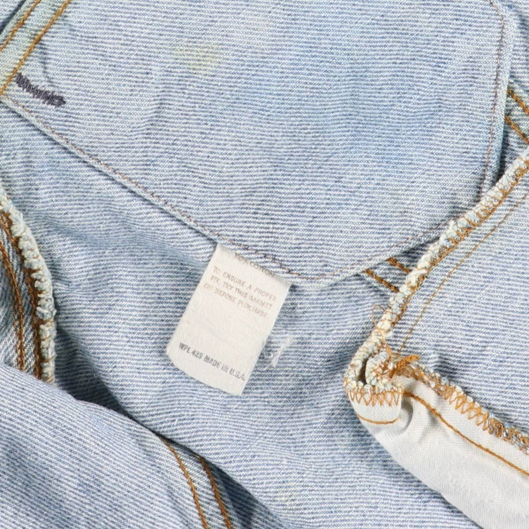 Vintage 1990'S Levi's 70506-0214 denim jacket, made in the USA, size M. cotton blue type Vintage Second Hand