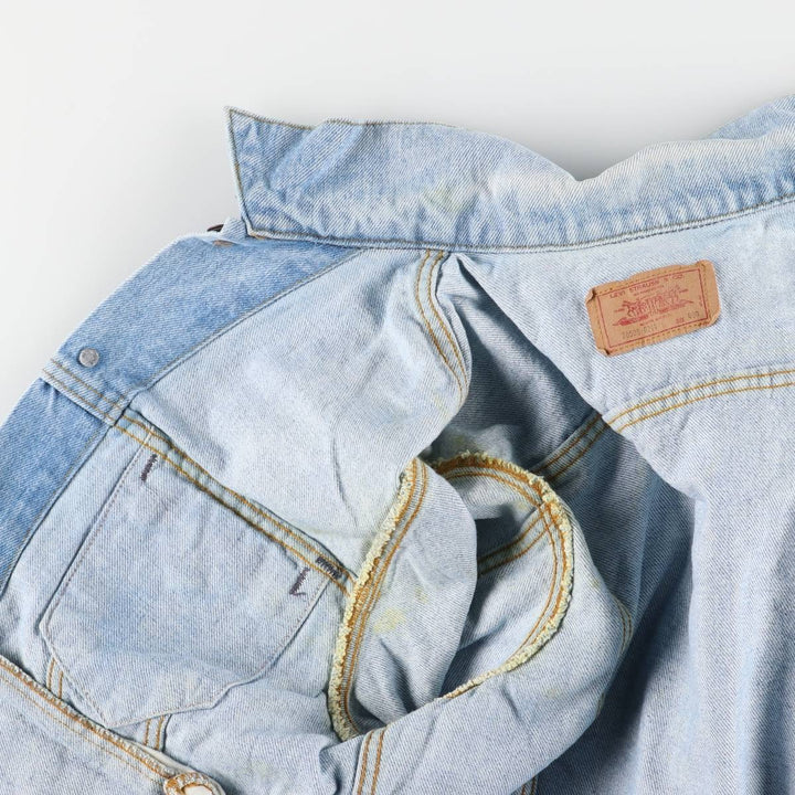 Vintage 1990'S Levi's 70506-0214 denim jacket, made in the USA, size M. cotton blue type Vintage Second Hand