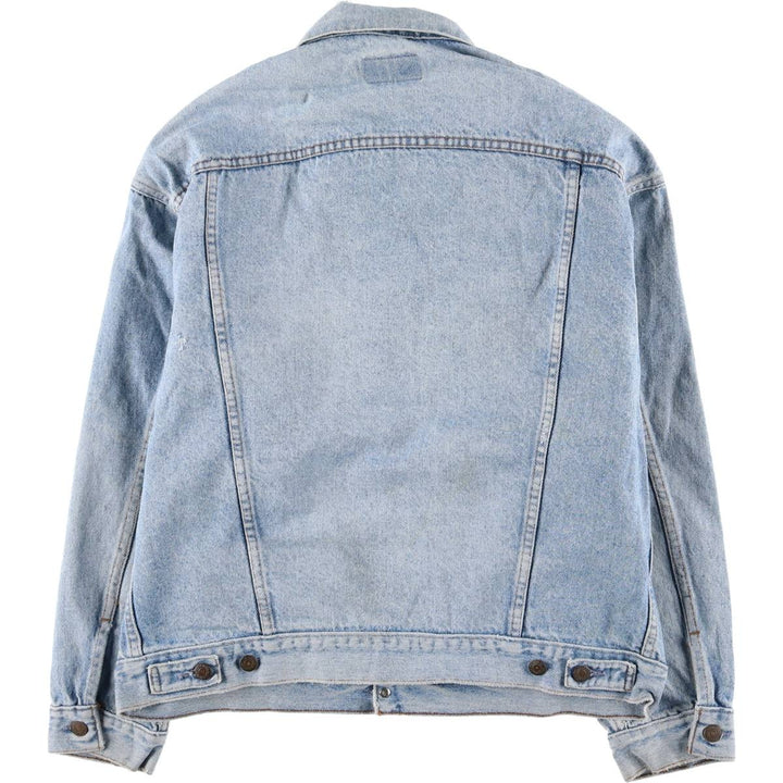 90'S Levi's 70507-4890 denim jacket, denim jacket, made in the USA, men's size L, vintage cotton blue type Vintage Second Hand