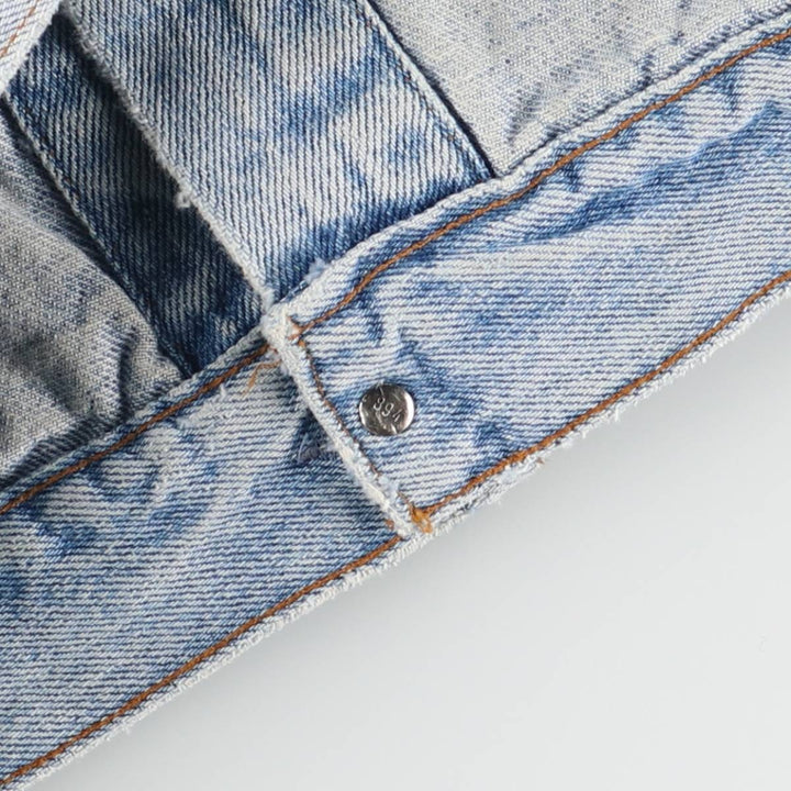 90'S Levi's 70507-4890 denim jacket, denim jacket, made in the USA, men's size L, vintage cotton blue type Vintage Second Hand