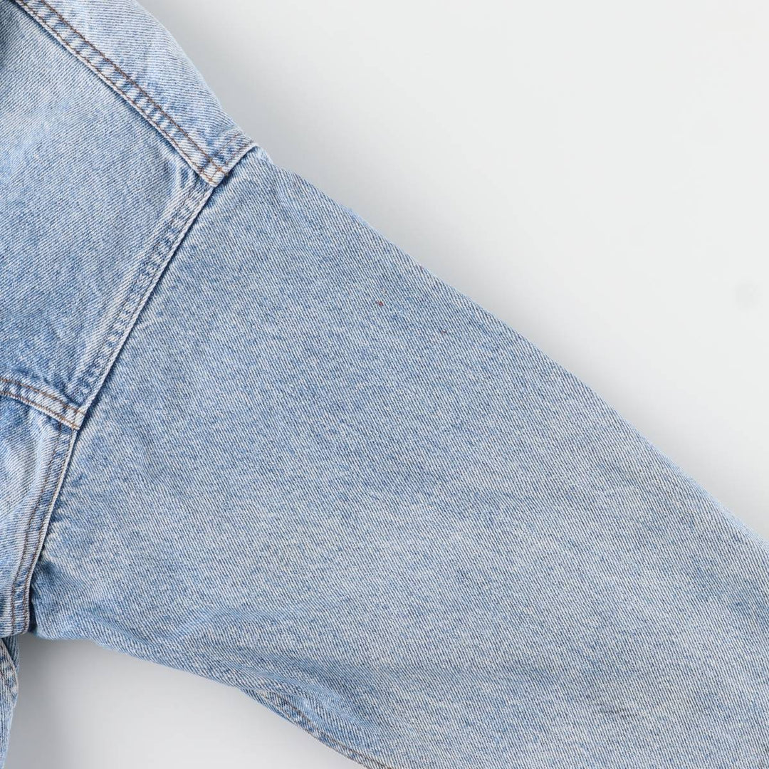 90'S Levi's 70507-4890 denim jacket, denim jacket, made in the USA, men's size L, vintage cotton blue type Vintage Second Hand