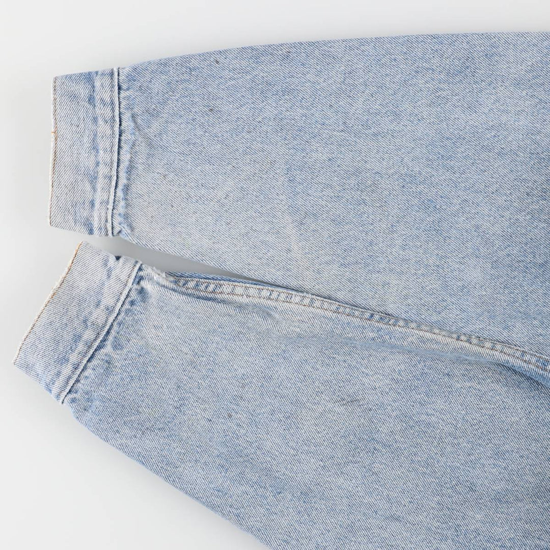 90'S Levi's 70507-4890 denim jacket, denim jacket, made in the USA, men's size L, vintage cotton blue type Vintage Second Hand