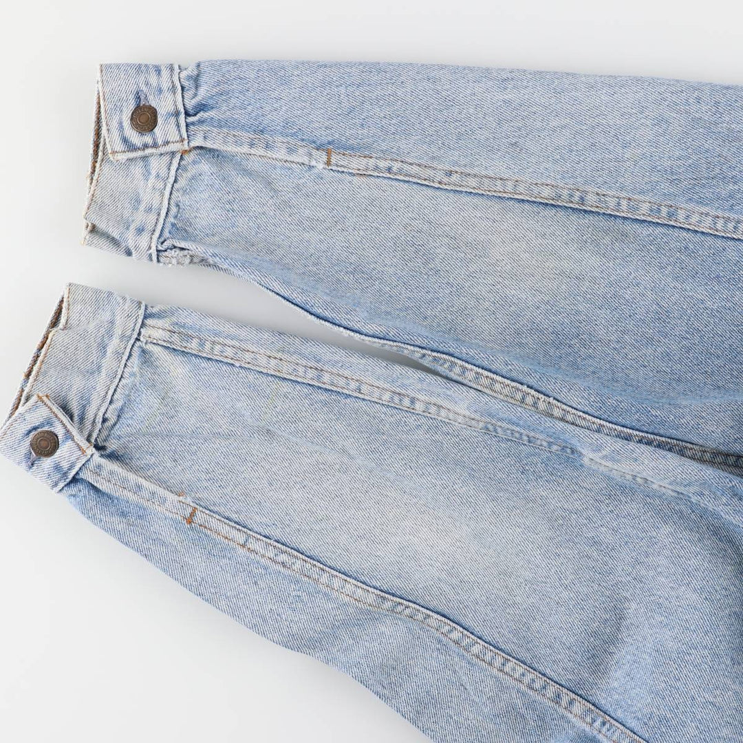 90'S Levi's 70507-4890 denim jacket, denim jacket, made in the USA, men's size L, vintage cotton blue type Vintage Second Hand