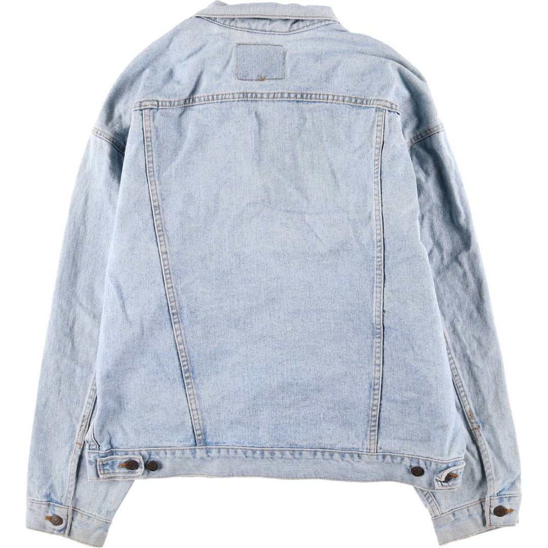 90'S Levi's 70507-4834 denim jacket, denim jacket, made in USA, men's XL size, vintage cotton blue type Vintage Second Hand