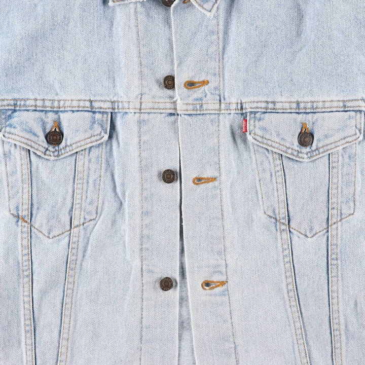 90'S Levi's 70507-4834 denim jacket, denim jacket, made in USA, men's XL size, vintage cotton blue type Vintage Second Hand
