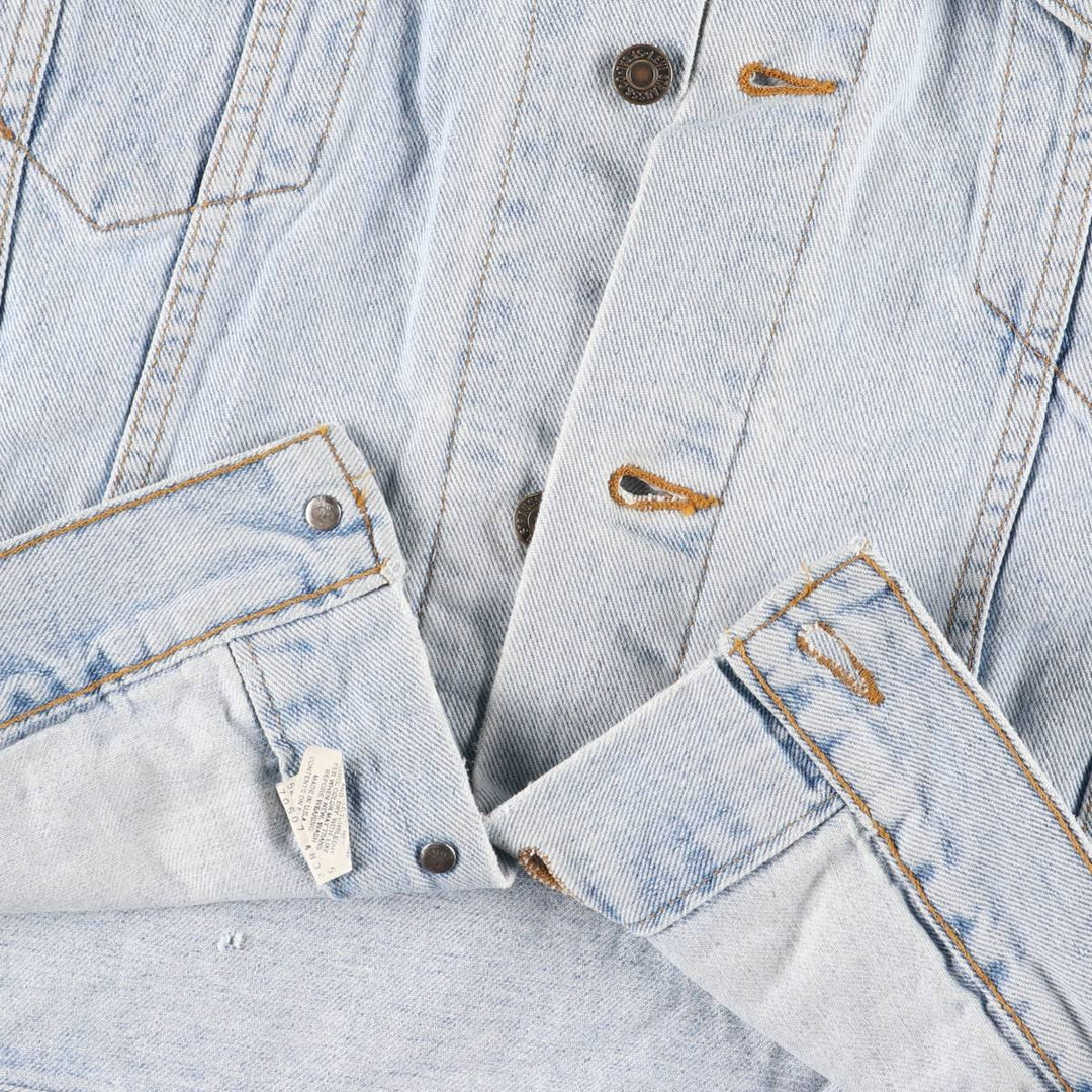 90'S Levi's 70507-4834 denim jacket, denim jacket, made in USA, men's XL size, vintage cotton blue type Vintage Second Hand