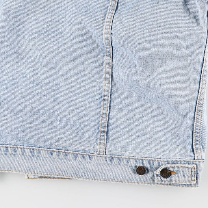 90'S Levi's 70507-4834 denim jacket, denim jacket, made in USA, men's XL size, vintage cotton blue type Vintage Second Hand