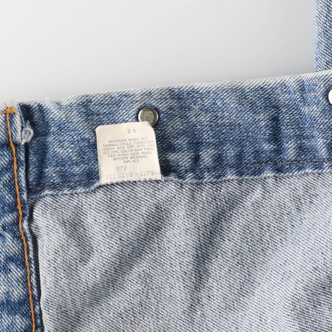 90'S Levi's 70598-4891 denim jacket, made in the USA, men's size L, vintage cotton blue type Vintage Second Hand