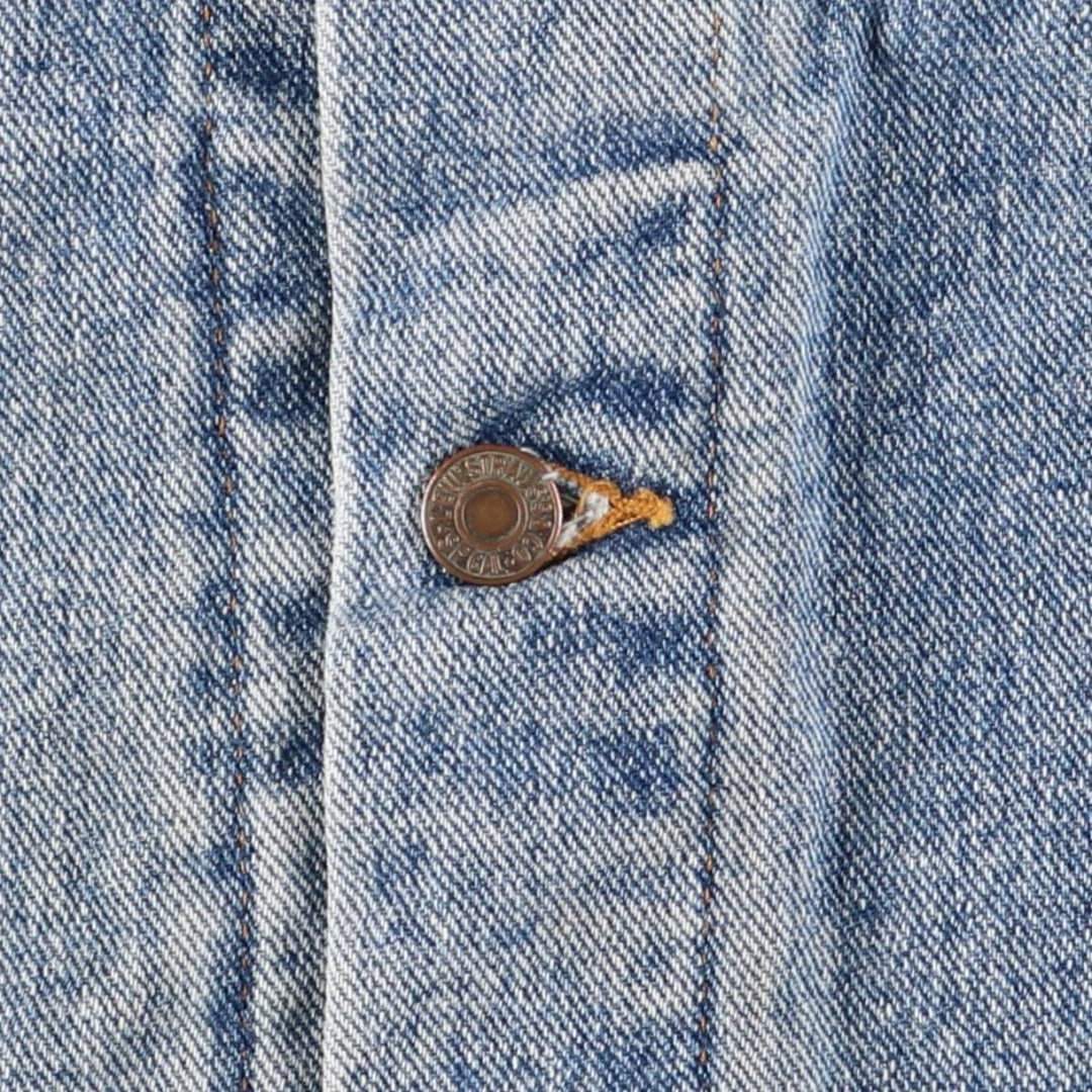 90'S Levi's 70598-4891 denim jacket, made in the USA, men's size L, vintage cotton blue type Vintage Second Hand