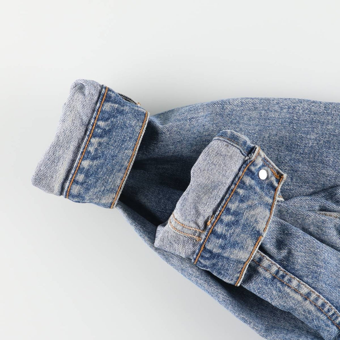 90'S Levi's 70598-4891 denim jacket, made in the USA, men's size L, vintage cotton blue type Vintage Second Hand