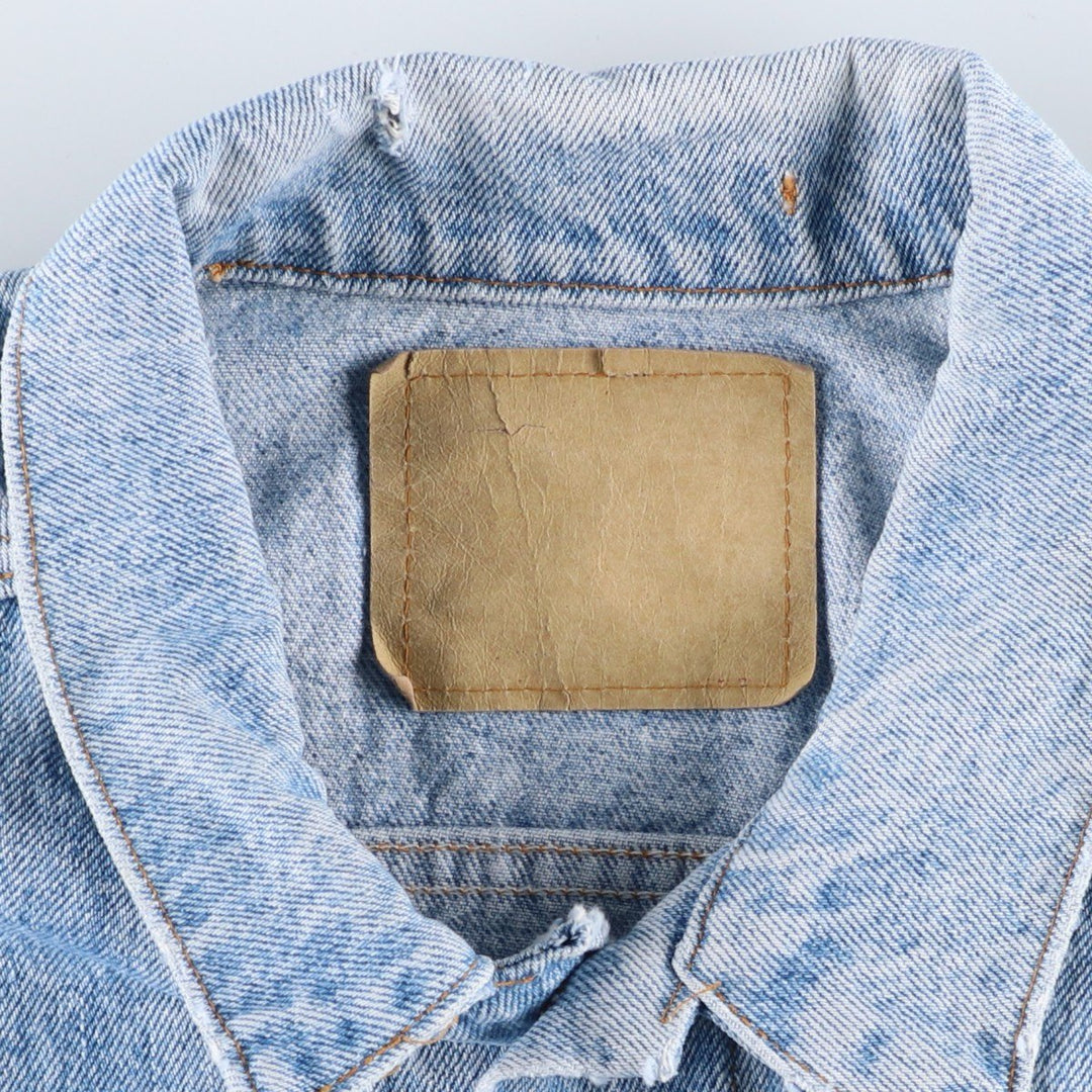 Vintage 80s-90'S Levi's 70507-4890 denim jacket, made in the USA, size XL. cotton blue type Vintage Second Hand