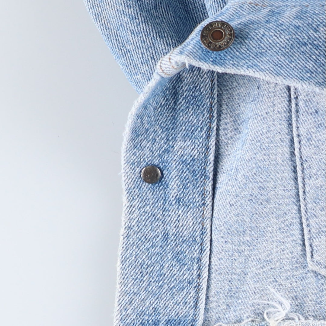 Vintage 80s-90'S Levi's 70507-4890 denim jacket, made in the USA, size XL. cotton blue type Vintage Second Hand