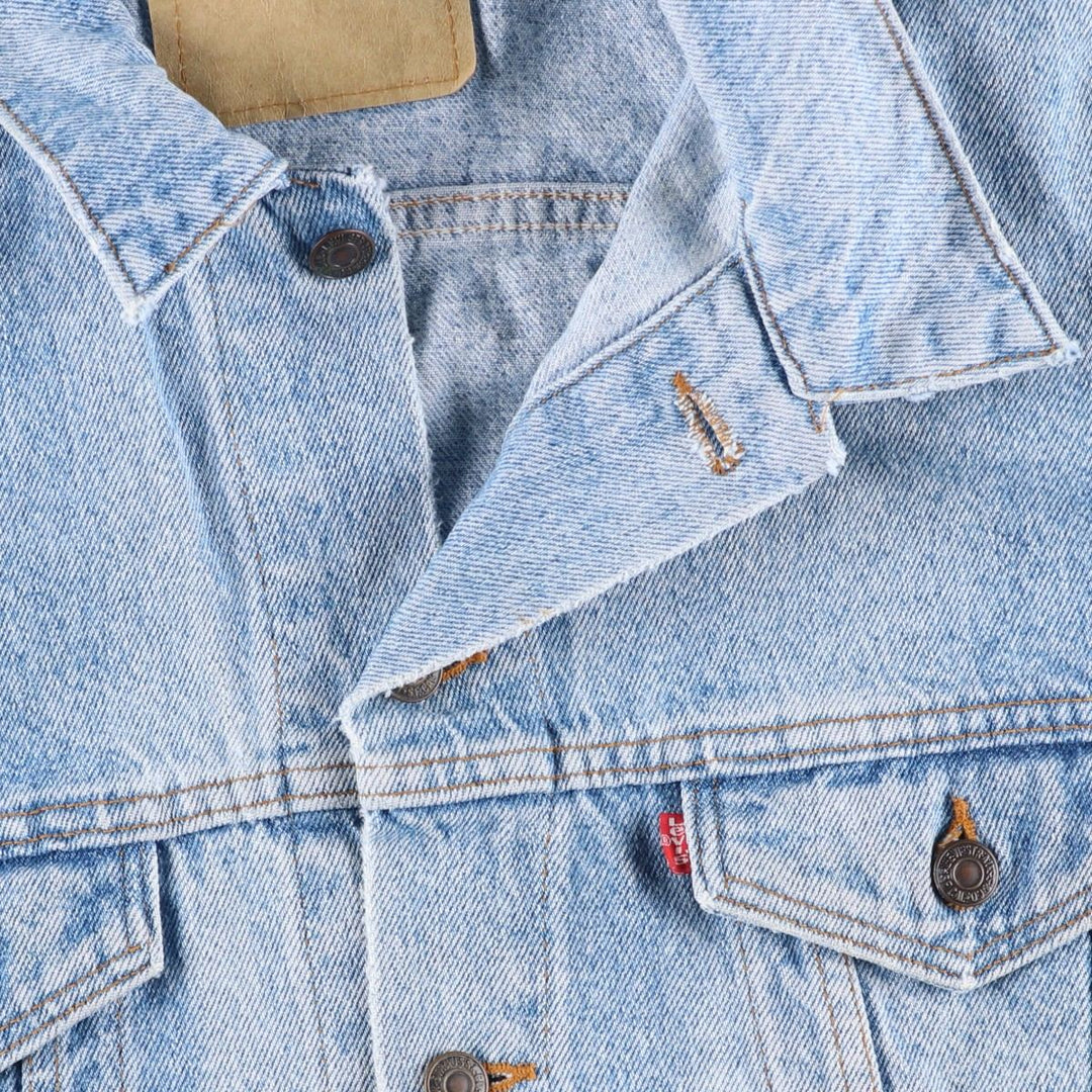 Vintage 80s-90'S Levi's 70507-4890 denim jacket, made in the USA, size XL. cotton blue type Vintage Second Hand