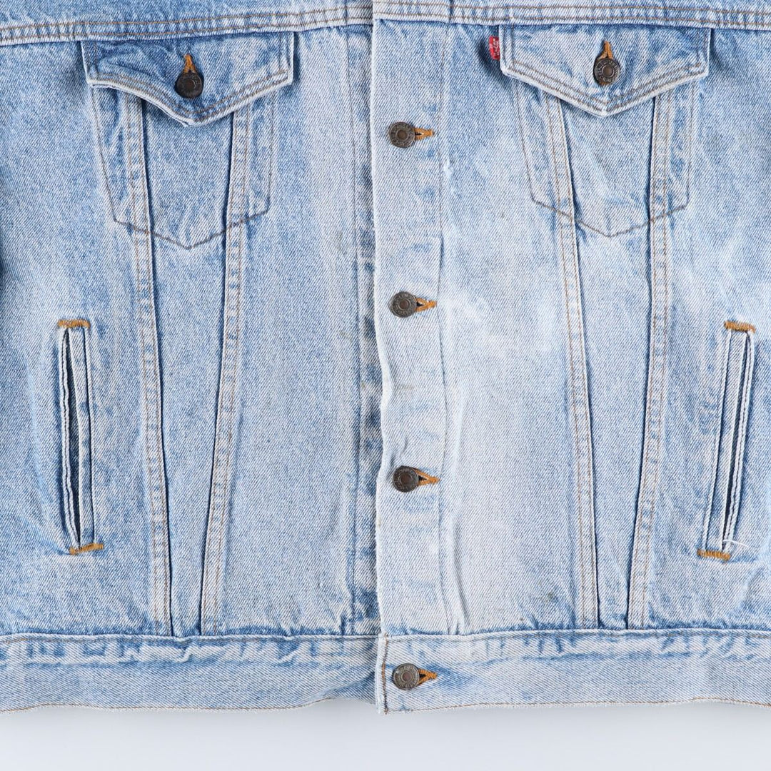 Vintage 80s-90'S Levi's 70507-4890 denim jacket, made in the USA, size XL. cotton blue type Vintage Second Hand