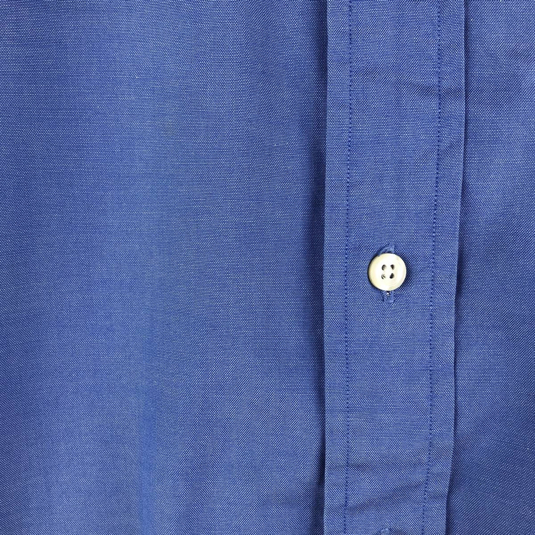 Ralph Lauren POLO by Ralph Lauren LOWELL long sleeve cotton shirt, men's size L cotton blue type Vintage Second Hand