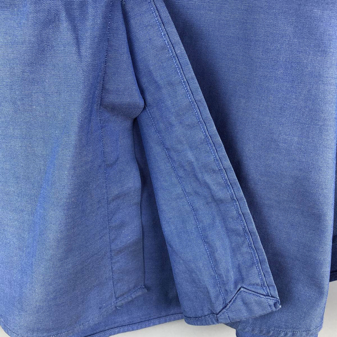 Ralph Lauren POLO by Ralph Lauren LOWELL long sleeve cotton shirt, men's size L cotton blue type Vintage Second Hand