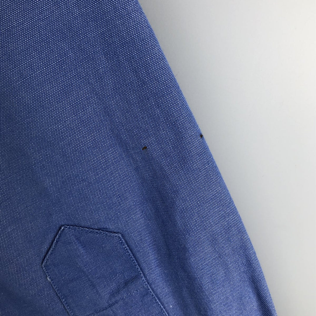 Ralph Lauren POLO by Ralph Lauren LOWELL long sleeve cotton shirt, men's size L cotton blue type Vintage Second Hand