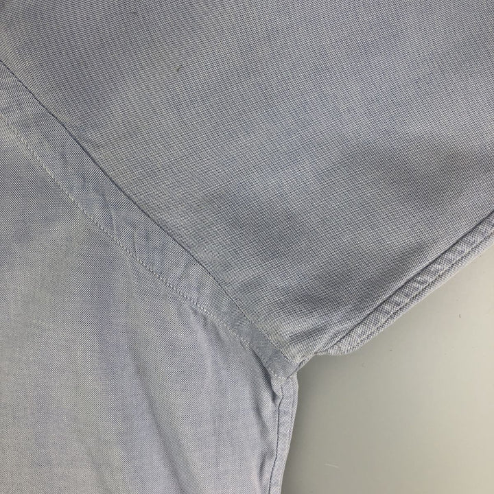 Ralph Lauren YARMOUTH long sleeve button down shirt, men's XL size cotton Blue type light blue Vintage Second Hand