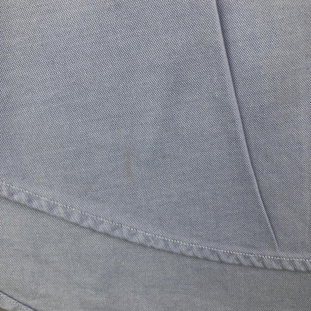 Ralph Lauren YARMOUTH long sleeve button down shirt, men's XL size cotton Blue type light blue Vintage Second Hand