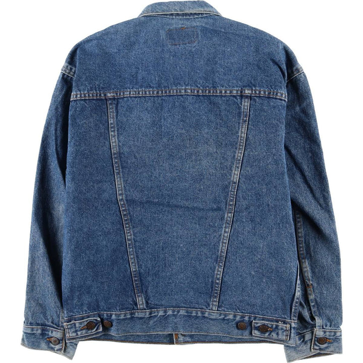 90'S Levi's 57508-0218 denim jacket, made in the USA, men's size XL, vintage cotton blue type Vintage Second Hand