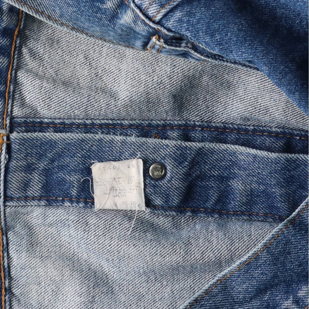 90'S Levi's 57508-0218 denim jacket, made in the USA, men's size XL, vintage cotton blue type Vintage Second Hand