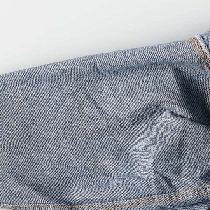 90'S Levi's 57508-0218 denim jacket, made in the USA, men's size XL, vintage cotton blue type Vintage Second Hand