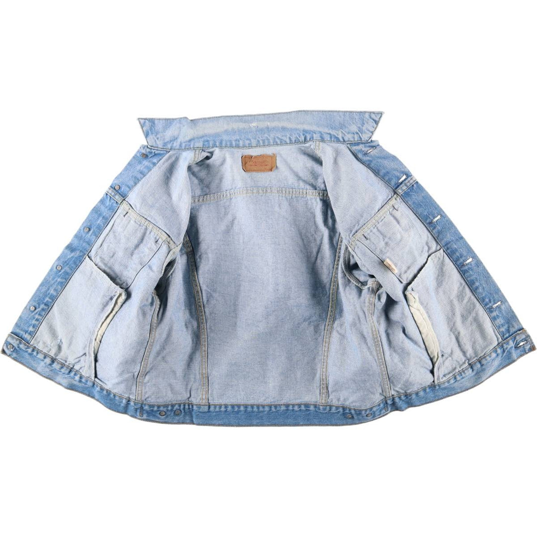 90'S Levi's 70506-0214 denim jacket, denim jacket, made in USA, men's size M, vintage cotton blue type Vintage Second Hand