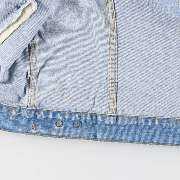 90'S Levi's 70506-0214 denim jacket, denim jacket, made in USA, men's size M, vintage cotton blue type Vintage Second Hand