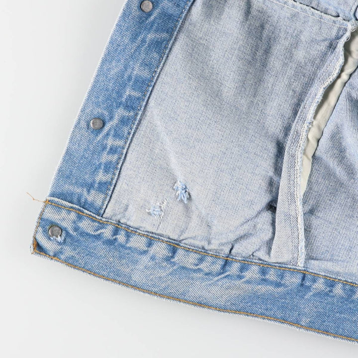 90'S Levi's 70506-0214 denim jacket, denim jacket, made in USA, men's size M, vintage cotton blue type Vintage Second Hand
