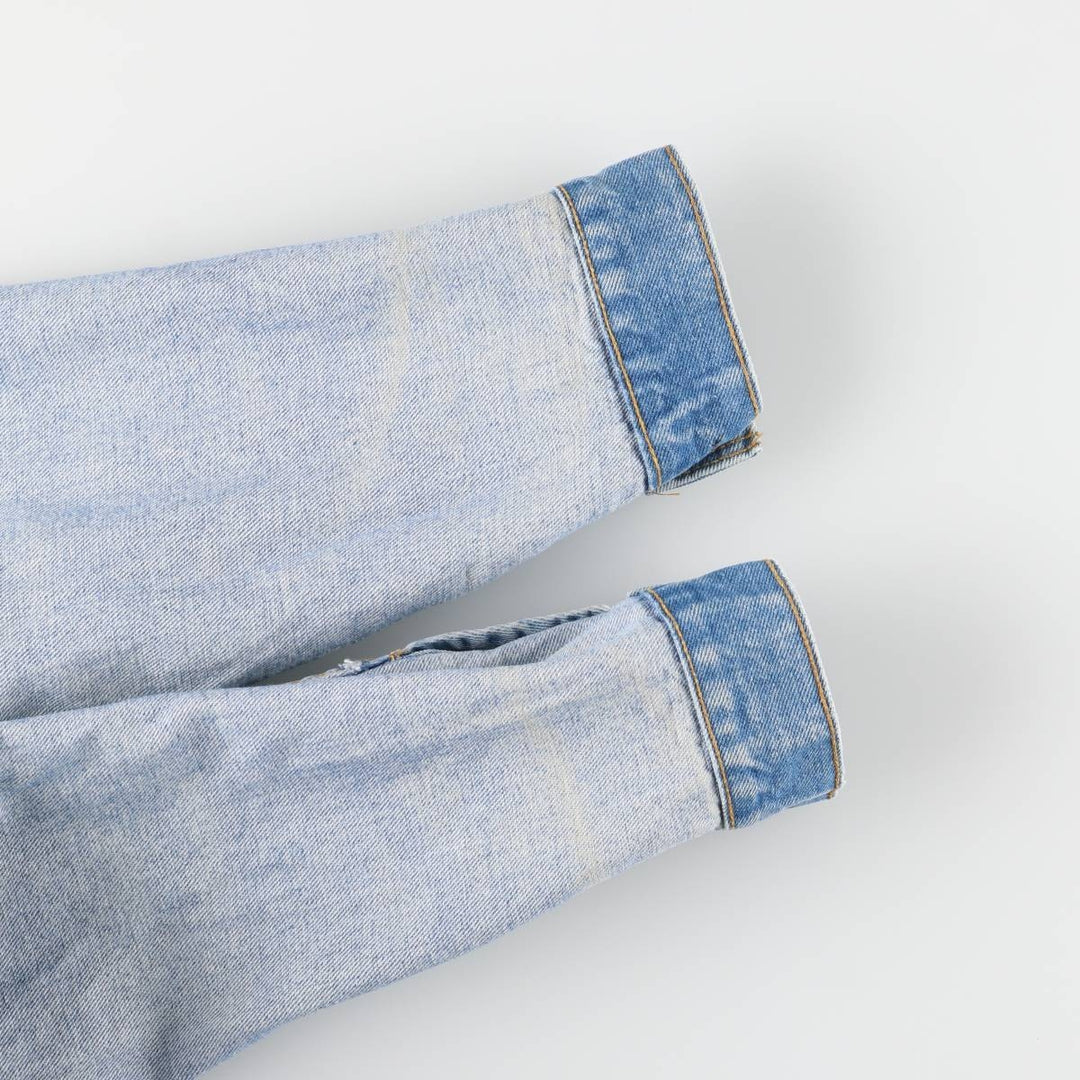 90'S Levi's 70506-0214 denim jacket, denim jacket, made in USA, men's size M, vintage cotton blue type Vintage Second Hand