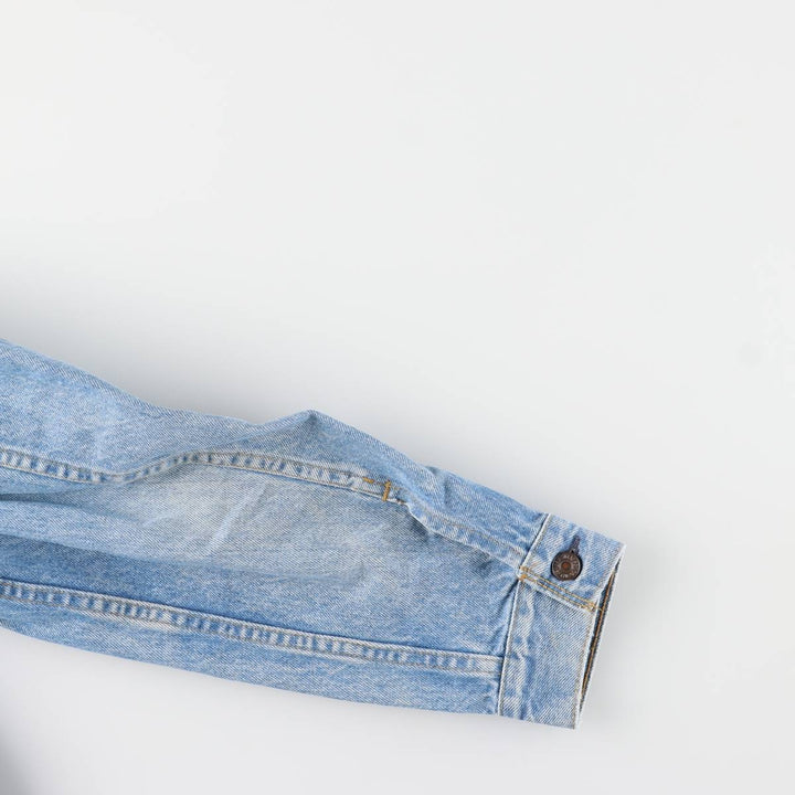 90'S Levi's 70506-0214 denim jacket, denim jacket, made in USA, men's size M, vintage cotton blue type Vintage Second Hand