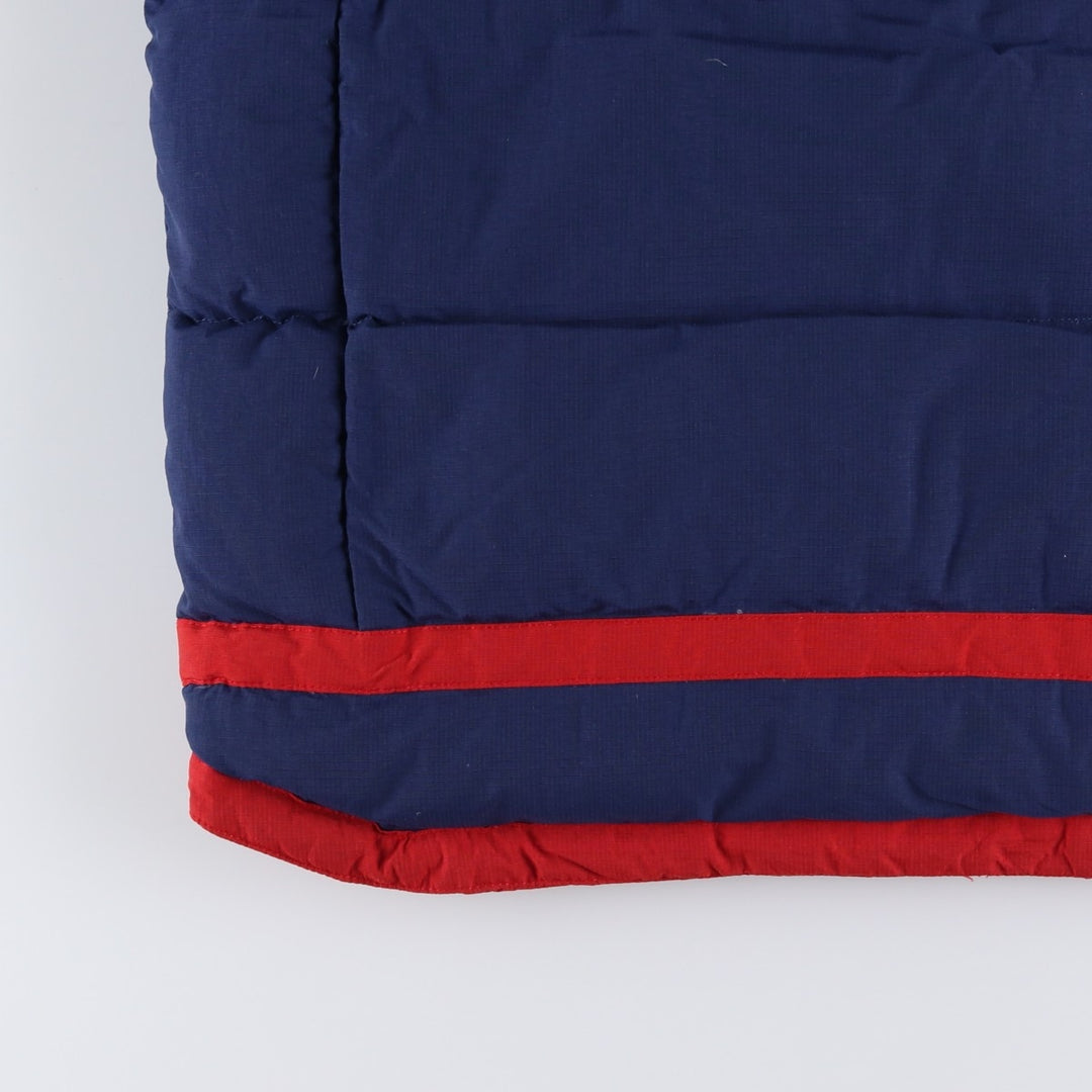 Vintage 90'S Nike Ripstop Reversible Down Jacket with Back Logo, Men's Size L Nylon navy blue type Vintage Second Hand