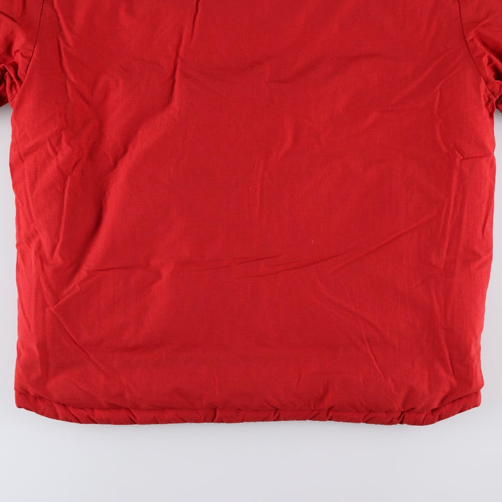 Vintage 90'S Nike Ripstop Reversible Down Jacket with Back Logo, Men's Size L Nylon navy blue type Vintage Second Hand