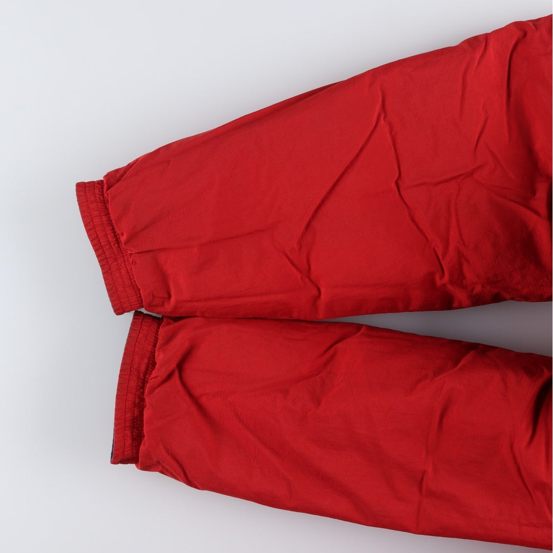 Vintage 90'S Nike Ripstop Reversible Down Jacket with Back Logo, Men's Size L Nylon navy blue type Vintage Second Hand