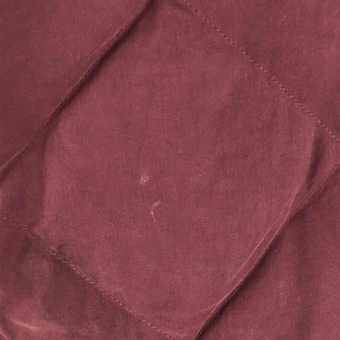 2000'S Marmot Quilted Down Jacket, Men's Size L polyester wine-red Vintage Second Hand