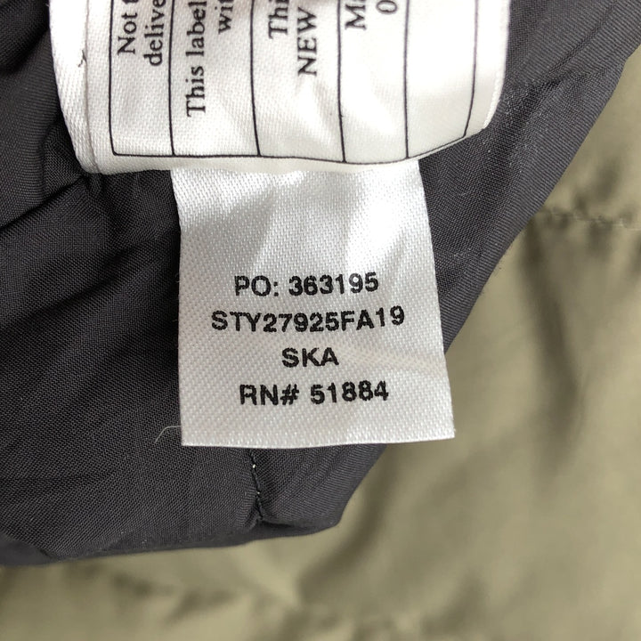 Patagonia Silent Down Shirt 27925FA19, Collared Down Jacket, Men's Size Small recycled polyester Khaki type Vintage Second Hand