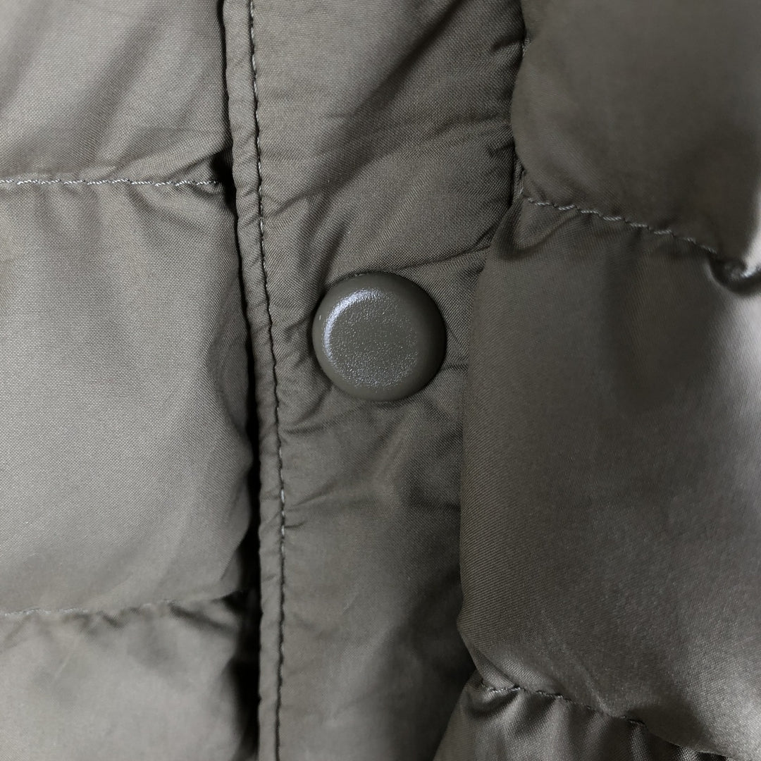 Patagonia Silent Down Shirt 27925FA19, Collared Down Jacket, Men's Size Small recycled polyester Khaki type Vintage Second Hand