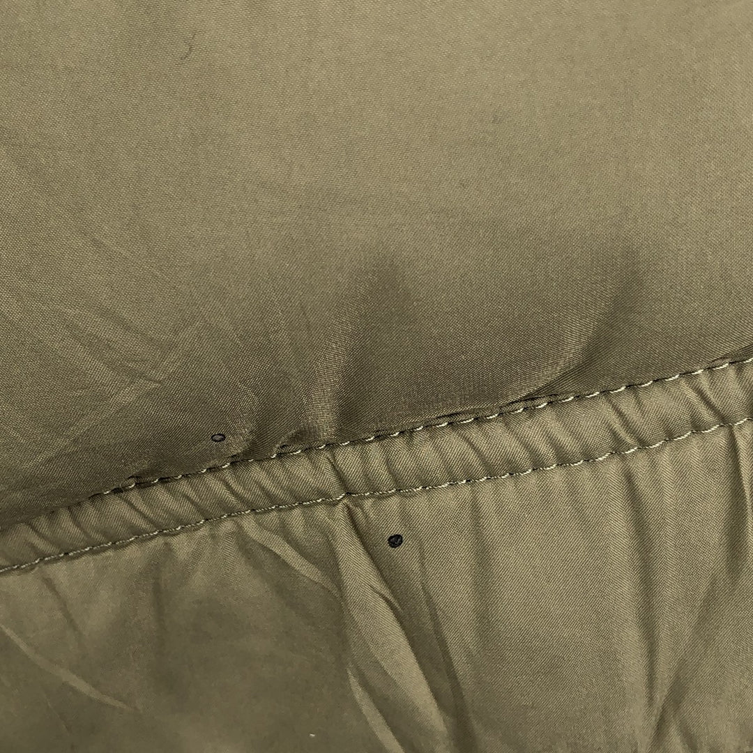 Patagonia Silent Down Shirt 27925FA19, Collared Down Jacket, Men's Size Small recycled polyester Khaki type Vintage Second Hand