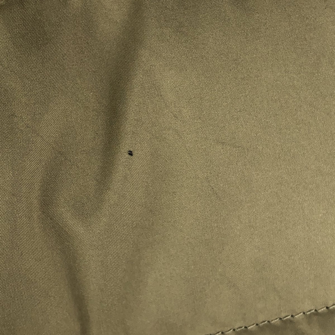 Patagonia Silent Down Shirt 27925FA19, Collared Down Jacket, Men's Size Small recycled polyester Khaki type Vintage Second Hand