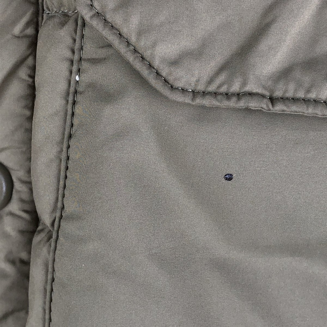 Patagonia Silent Down Shirt 27925FA19, Collared Down Jacket, Men's Size Small recycled polyester Khaki type Vintage Second Hand