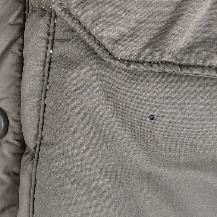 Patagonia Silent Down Shirt 27925FA19, Collared Down Jacket, Men's Size Small recycled polyester Khaki type Vintage Second Hand