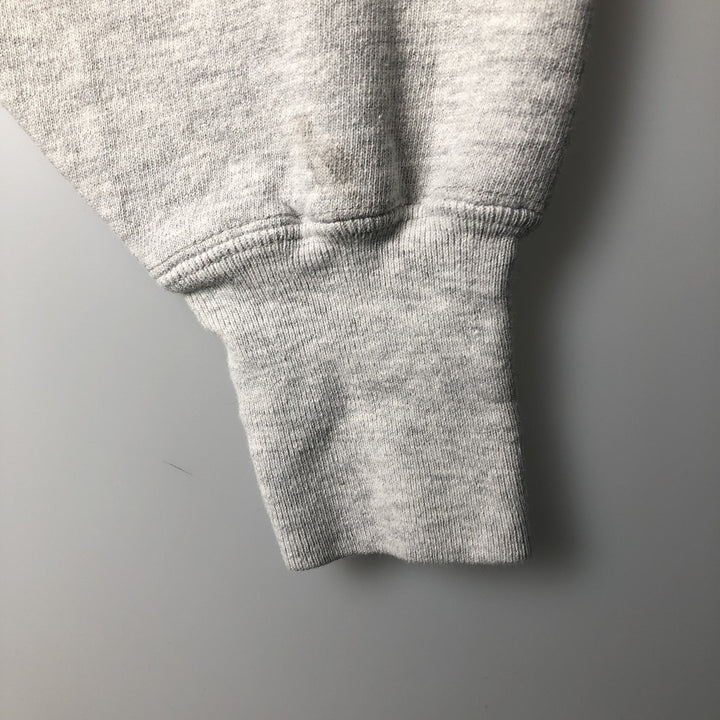 90'S Champion Reverse Weave Embroidered Tag Triple Print College Sweatshirt Trainer Made in USA Men's XXL cotton gray type Vintage Second Hand