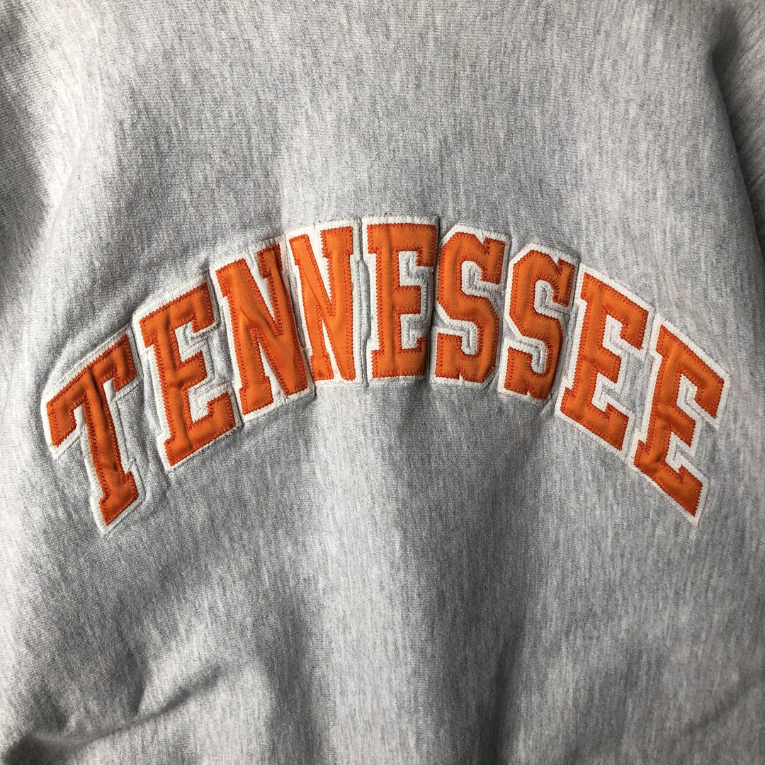 Big size 90'S Champion reverse weave embroidered tag college sweatshirt, sweatshirt, men's XXXL equivalent cotton gray type Vintage Second Hand
